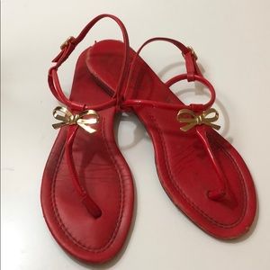 Kate Spade New York Red Bow sandal - 7.5